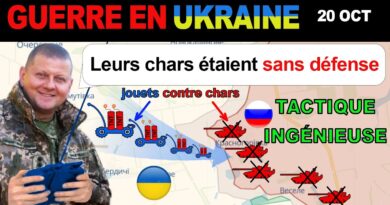 20 oct : Les Ukrainiens DÉTRUISENT LES CHARS RUSSES AVEC DES VOITURES RADIOCOMMANDÉES