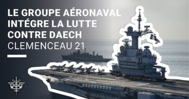 [CLEMENCEAU21] La lutte contre DAECH continue avec le soutien du Groupe aéronaval (GAN)