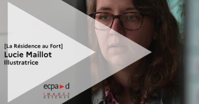 Lucie Maillot, illustratrice [La Résidence au Fort] | ECPAD