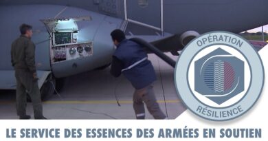 RÉSILIENCE : le dépôt des essences Air en soutien de l’opération Résilience