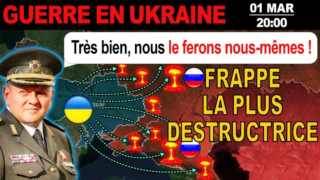 1 Mar : Des centaines d’explosions ! Les Russes perdent leurs plus grandes raffineries !