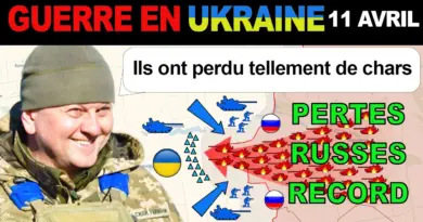 11 avril : MILLE SABORDS ! Les Ukrainiens LANCENT DES DRONES THERMIQUES GUIDÉS PAR L’IA