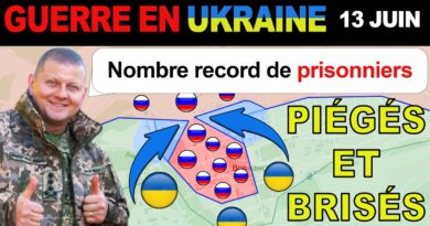 13 juin : LA RÉSISTANCE ÉTAIT FUTILE. Les Russes se rendent en grand nombre à Vovchansk
