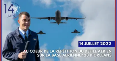 14 Juillet 2022 : au cœur de la répétition du défilé aérien sur la base aérienne 123 d’Orléans