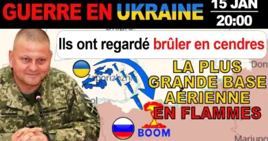 15 Jan : L’aviation russe est PARALYSÉE. 1 MILLION DE TONNES DE CARBURANT POUR RÉACTEURS DÉTRUITES.