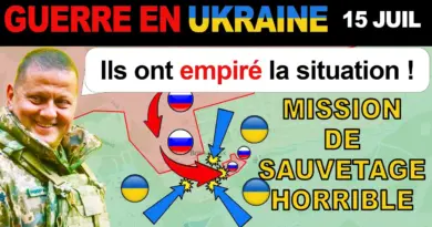 15 juil: traversée suicidaire de la rivière pour tenter de débloquer les troupes prises au piège