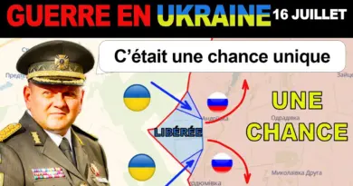 16 juil : Les Ukrainiens EXPLOITENT UNE FAIBLESSE À COURT TERME des flancs russes