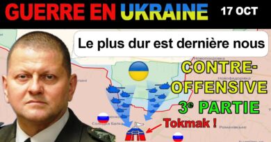 17 oct : les Ukrainiens préparent le terrain pour la poussée finale | La guerre en Ukraine expliquée