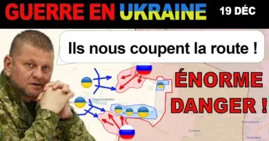 19 déc : MENACE IMMINENTE ! Les Russes ENCERCLENT LES UKRAINIENS À NOVOMYKHAILIVKA