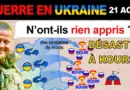 21 août : Exceptionnel ! Un énorme camp russe anéanti en un seul coup avec des HIMARS