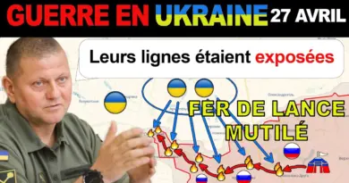 27 avril : Les Ukrainiens frappent sur la logistique russe trop étendue pour saper leur offensive