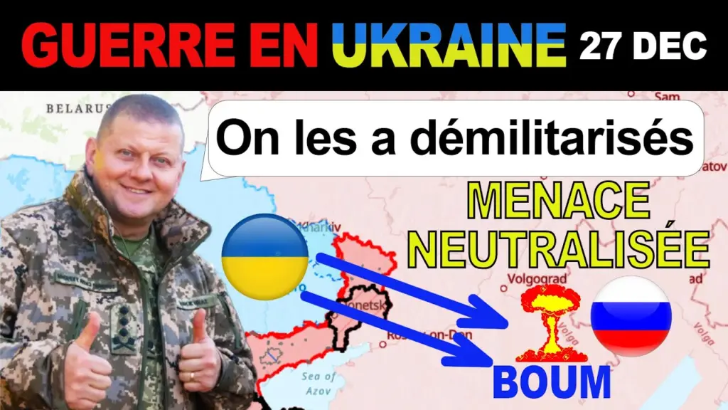 27 déc : Impeccable. LA BASE STRATÉGIQUE RUSSE A ÉTÉ DÉMANTELÉE | La guerre en Ukraine expliquée