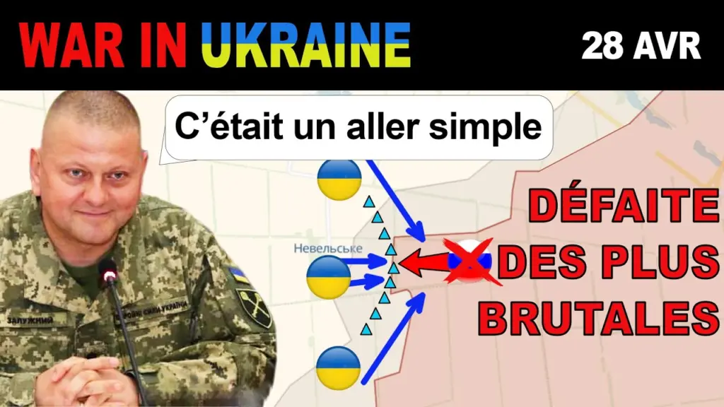 28 avril : AUCUNE CHANCE. L’ATTAQUE russe IMPLOSE. | La guerre en Ukraine expliquée