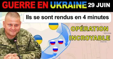 29 juin : Bravo. Les Ukrainiens capturent un grand groupe de Russes dans la forêt