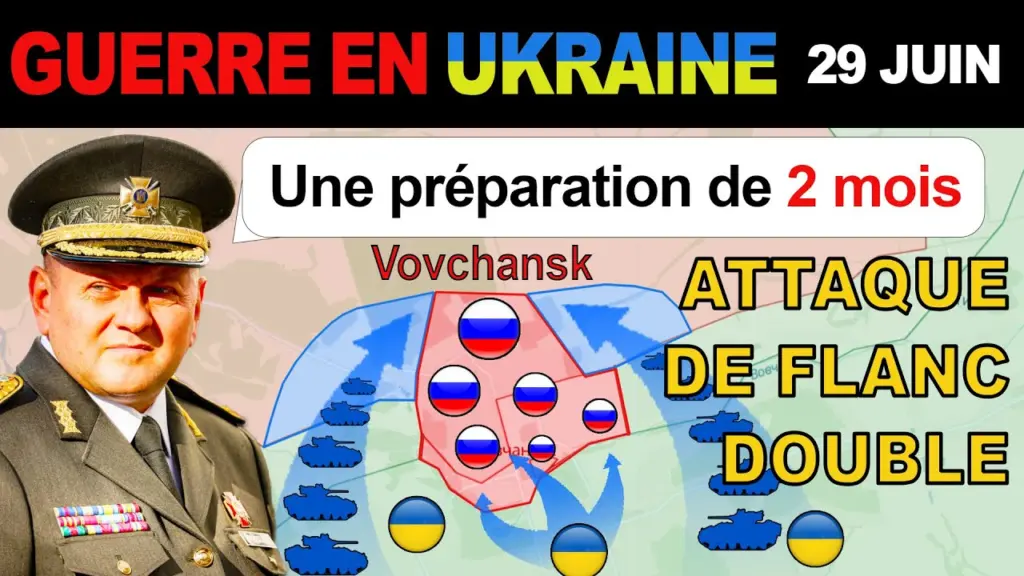 29 juin : Le plan directeur de l’Ukraine : Les forces russes à Vovchansk ! | Guerre en Ukraine