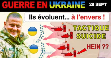 29 sept : ILS NE SONT PAS SÉRIEUX ! Les Russes remplissent leurs chars avec des tonnes d’explosifs.
