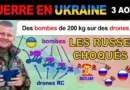 3 août : Les Ukrainiens évaporent les Russes avec 200 KG d’HYDROGÈNE et d’EXPLOSIFS PLASTIQUES