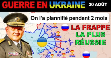 30 août : NOUVEAU RECORD ! Les Ukrainiens détruisent DES DIZAINES D’AVIONS STRATÉGIQUES EN UNE NUIT.