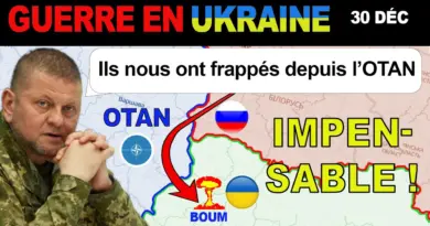 30 déc : LES RUSSES VRAIMENT ARROGANTS. Ils utilisent l’espace aérien de l’OTAN. Guerre en Ukraine