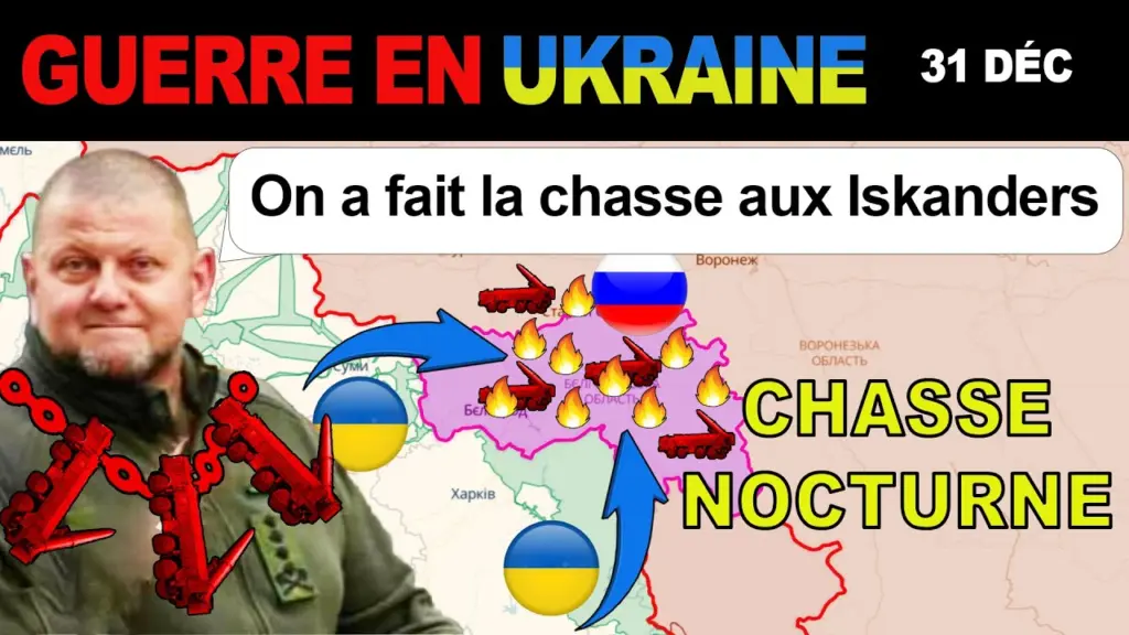 31 déc : JOURNÉE CHARGÉE. Chasse massive aux lanceurs de missiles stratégiques russes