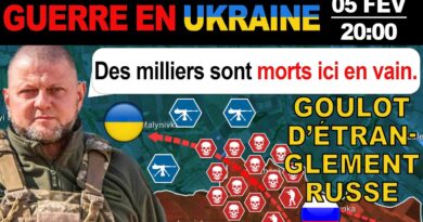 5 Fev : PERSONNE N’A SURVÉCU : 1 300+ soldats russes, 100+ chars, 3 000+ véhicules blindés, APC, ATV