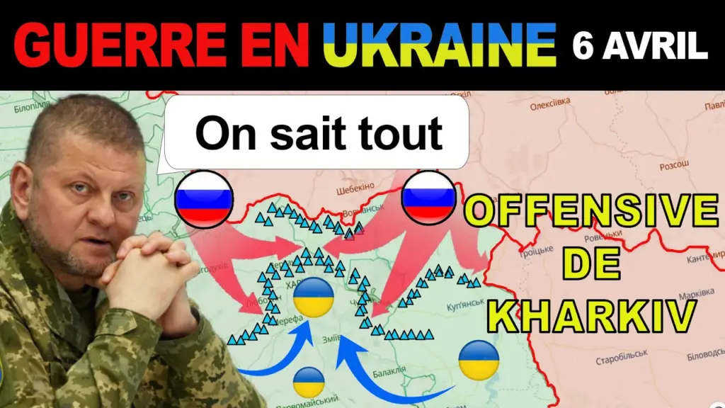 6 avril : ALARMES DÉCLENCHÉES ! Nouvelle menace de la plus grande offensive russe à Kharkiv
