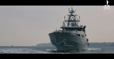 Admission au service actif du patrouilleur outre-mer (POM) Auguste Bénébig