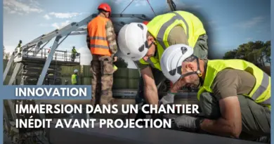 Au cœur d’un chantier inédit avant projection sur la base aérienne 106 de Bordeaux