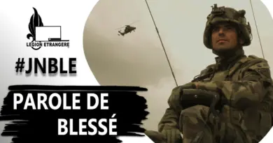 Blessé mais légionnaire pour la vie