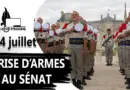 Cérémonie au Sénat