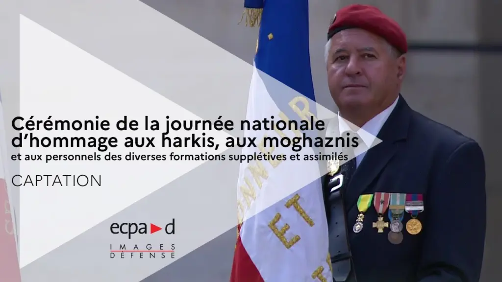 Cérémonie de la journée nationale d’hommage aux harkis 2023 | ECPAD