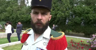Cérémonie en hommage aux légionnaires Alan Seeger et Camil Campanya