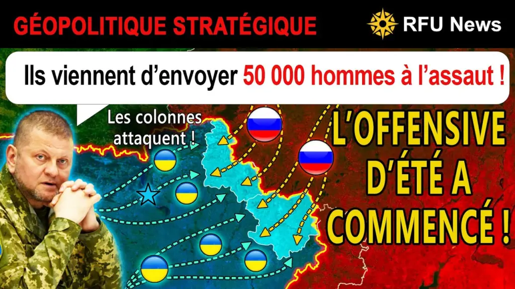 C’est L’ENFER ! D’Immenses Colonnes Russes ATTAQUENT 2 NOUVELLES RÉGIONS ! | RFU News