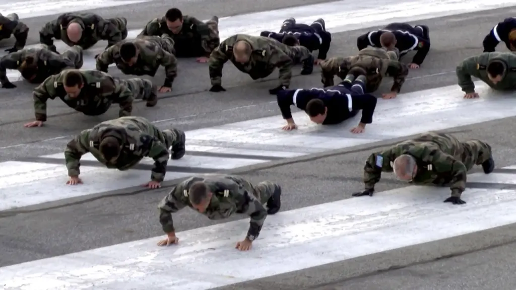 Challenge 22 pompes : BA 105 Evreux