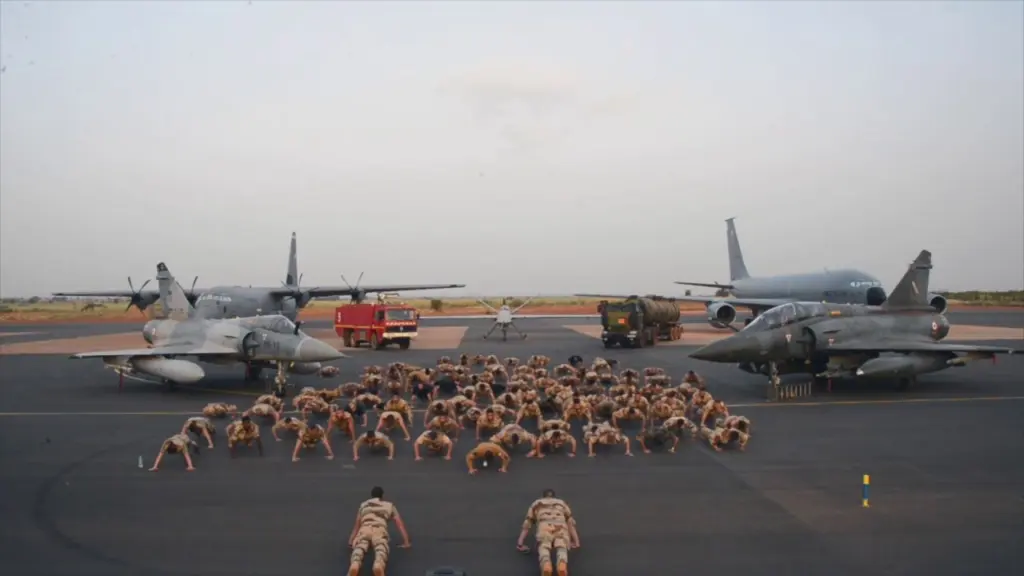 Challenge 22 pompes : BAP Niamey