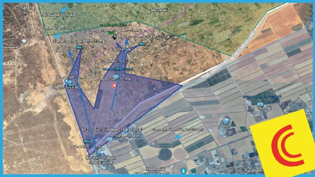 Conflit Israël 14/05/24 : offensive terrestre sur Rafah