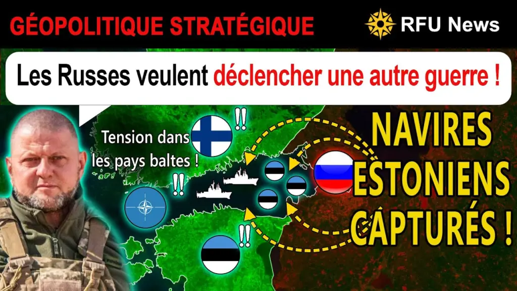 DES MENACES AUX ATTAQUES : NAVIRE SAISI, FRONTIÈRES EN JEU, L’ESTONIE SE PRÉPARE ! | RFU News