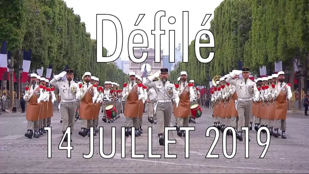 Défilé du 14 juillet sur les Champs Elysées