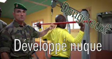 Développé nuque. Les astuces de musculation posturale avec le major Gérald