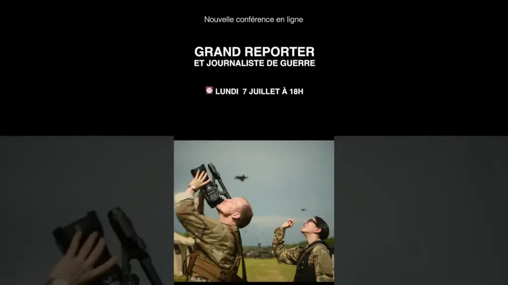 Devenir Grand Reporter et journaliste de guerre