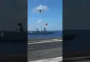 #Drone｜Transfert d’une pièce de rechange entre deux bâtiments de la Marine grâce au drone Hercule !