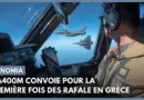 EUNOMIA : L’A400M Atlas convoie pour la première fois des Rafale en Grèce