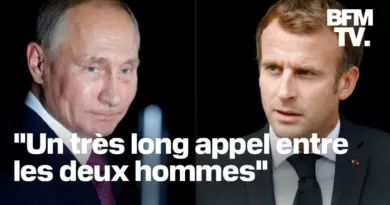 Emmanuel Macron et Vladimir Poutine se sont entretenus par téléphone, une première depuis 2022