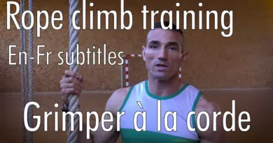 Entrainement de grimper à la corde / The Legion Rope climb training