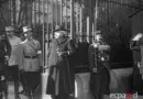 Entrevue des ministres de la guerre de France et de Grande-Bretagne et des Généraux Joffre et French