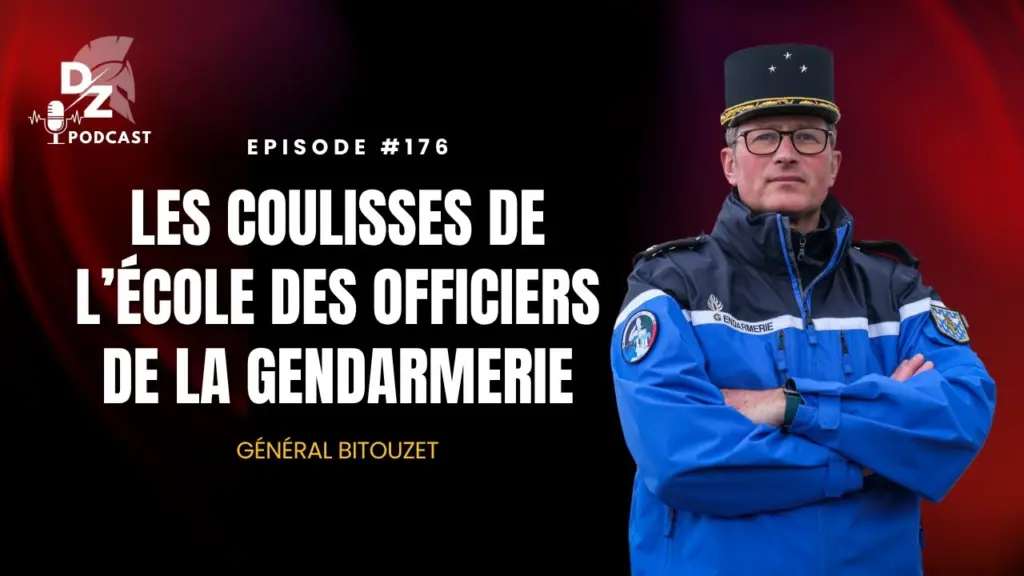Général Bitouzet, commandant de l’école des officiers de la gendarmerie nationale