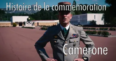 Histoire de la commémoration du Camerone.