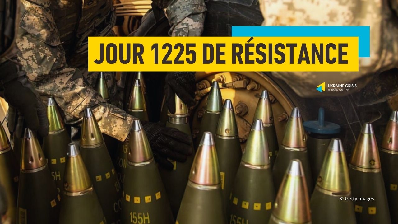 Jour 1225 de résistance: les États-Unis ont suspendu la livraison de certains types d’armements à l’Ukraine