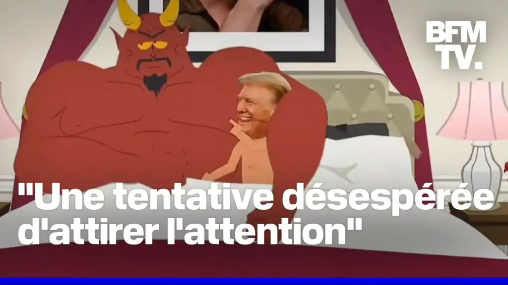 La Maison Blanche vexée par un épisode de « South Park » se moquant ouvertement de Donald Trump