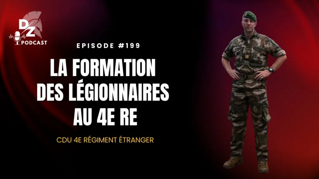 La formation des légionnaires au 4e régiment étranger